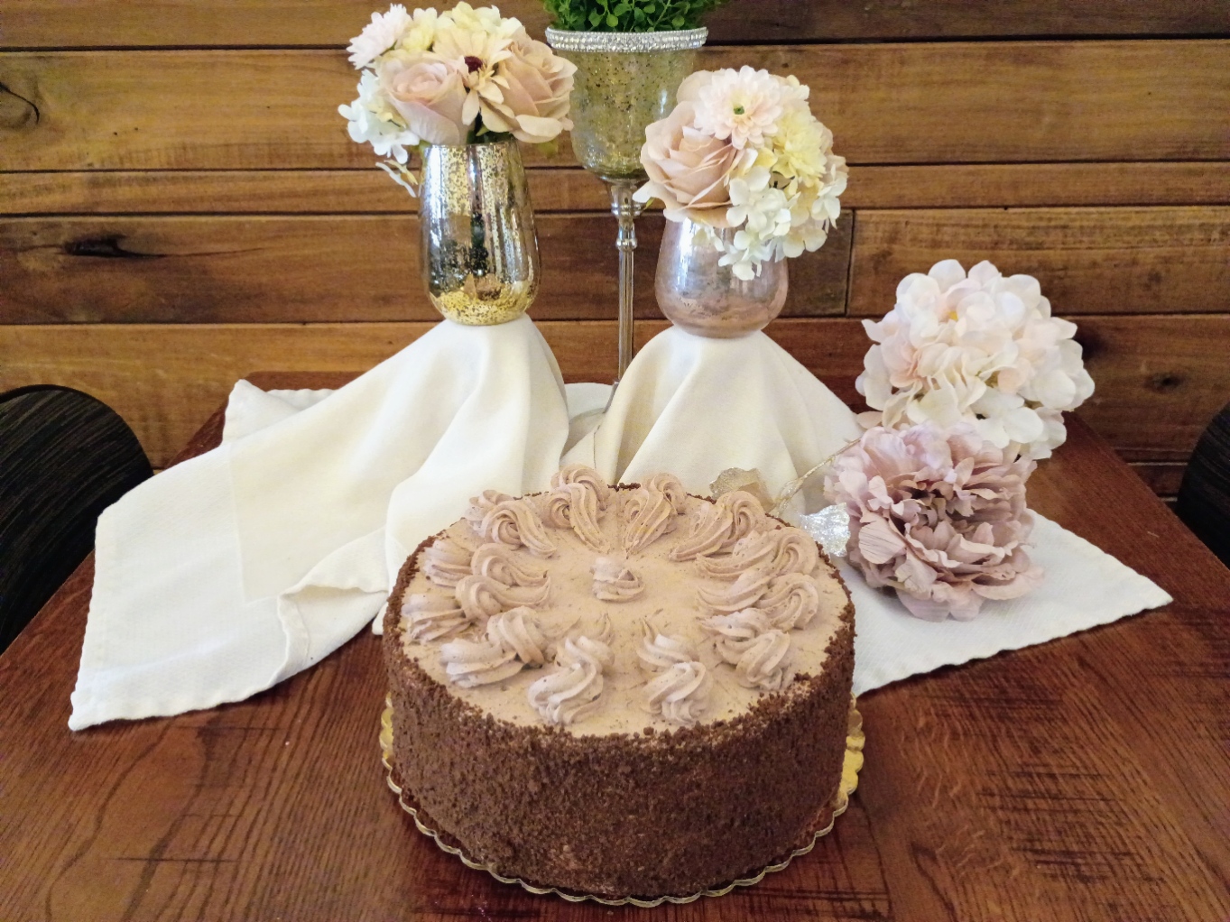 Triple Layer Mousse Torte