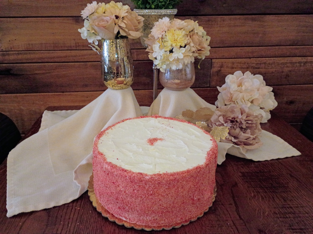 Strawberries N' Cream Torte